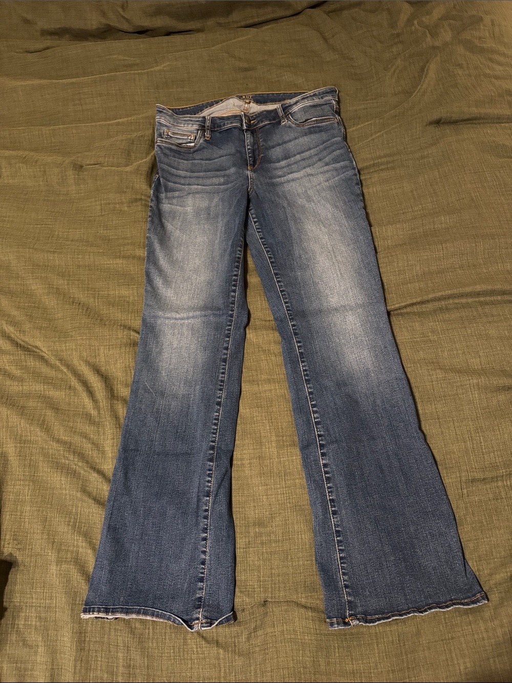 Kut from the Kloth Medium Blue Flare Jeans